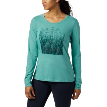 Columbia Alta Peak Long Sleeve, Sudaderas Cobra Para Mujer | 847953-BUV